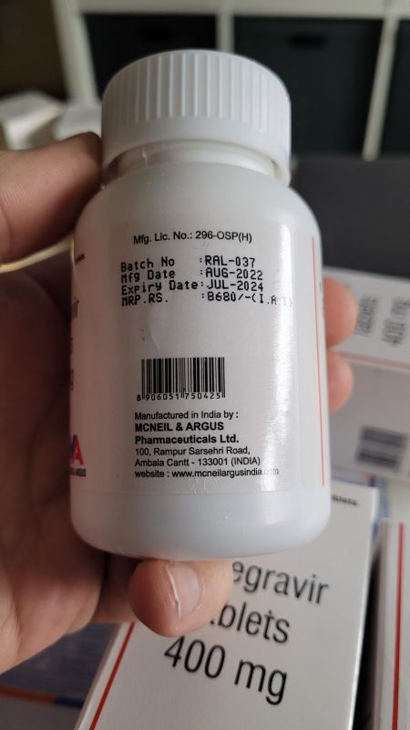 Raltegravir 400mg